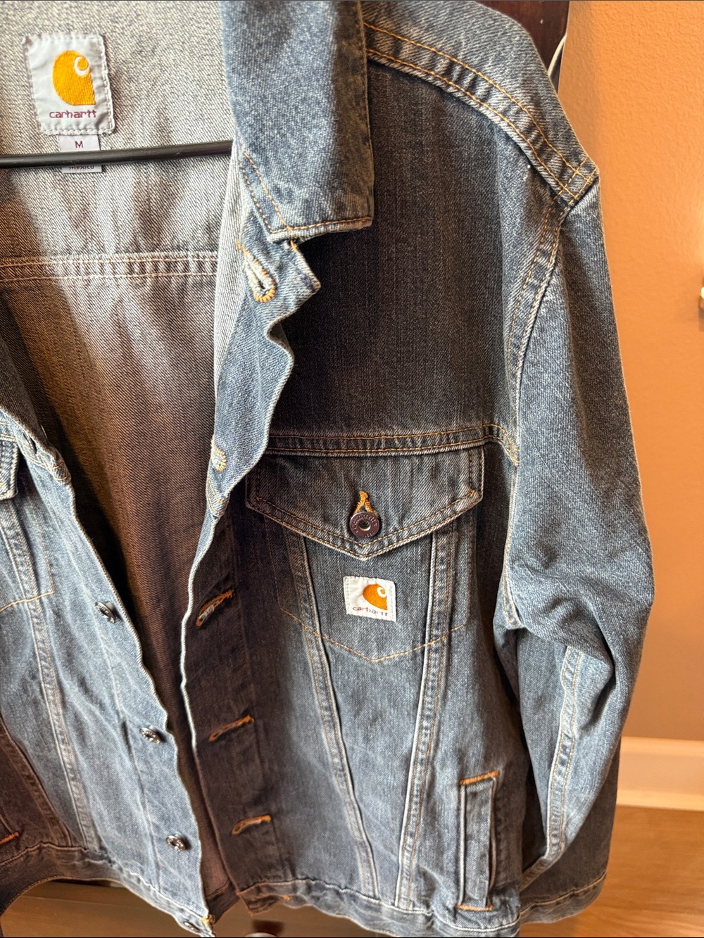 Carhartt Denim Trucker Jacket - Picture 3 of 4